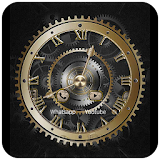 Clock Theme Luxury Gold icon