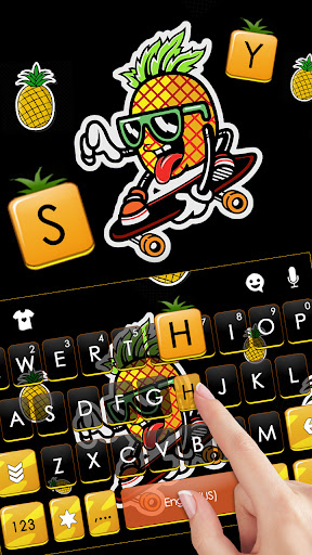 Cool Skate Pineapple Themes Screen 2