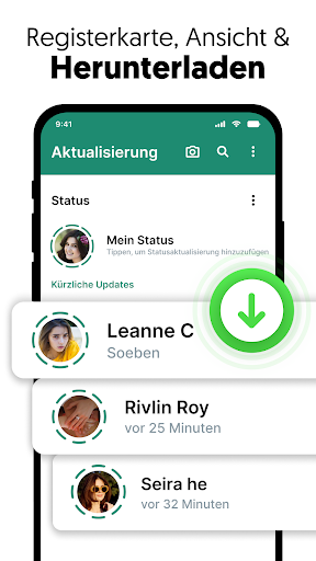 Videostatus speichern – Status screenshot 3
