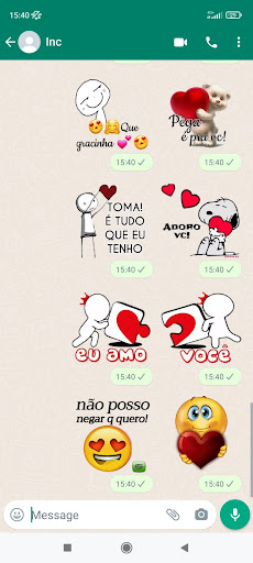 Figurinhas Amor Perfeito 2022 Screen 2