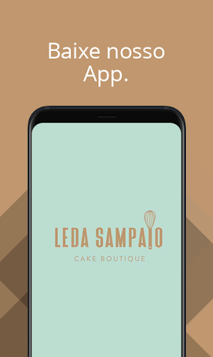 Android application Leda Sampaio Cake screenshort