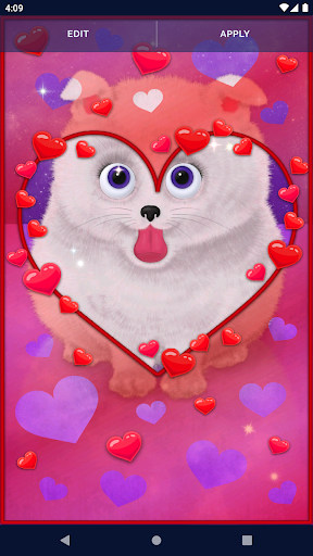 Cute Puppy Live Wallpaper Screen 2