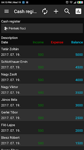 Android application Irka screenshort