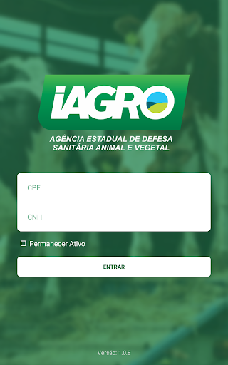 Android application Transportador IAGRO screenshort