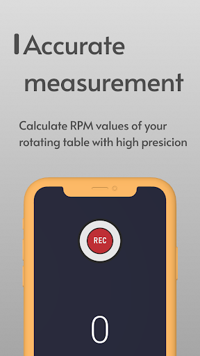Tachometer - RPM measuring Screen 3