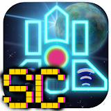 Space code: galaxy allien top down shooter icon