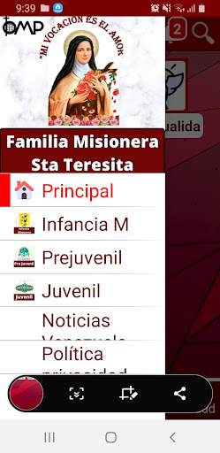 Familia Santa Teresita Screen 2