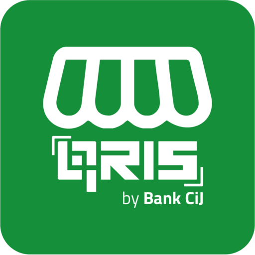 QRIS Merchant - bank CiJ logo