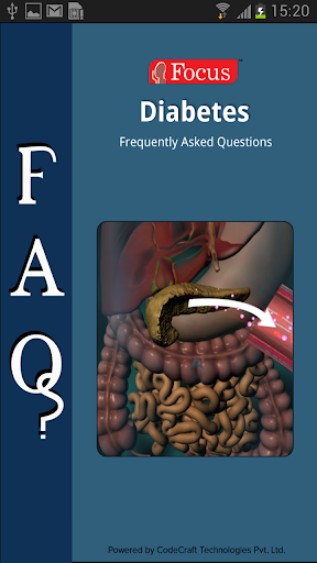 Android application FAQs in Diabetes screenshort