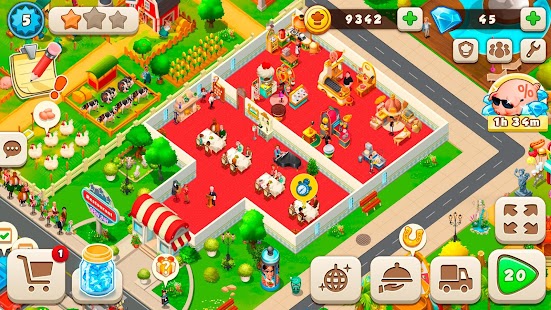 Tasty Town Restaurant und Koch Spiel Screenshot