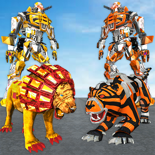 Ultimate Robot Lion Vs Tiger R  Icon
