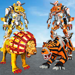 Ultimate Robot Lion Vs Tiger Robot Transform Apk