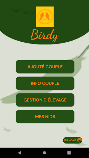 Android application Birdy screenshort
