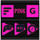 Pink and Black Icon Pack APK