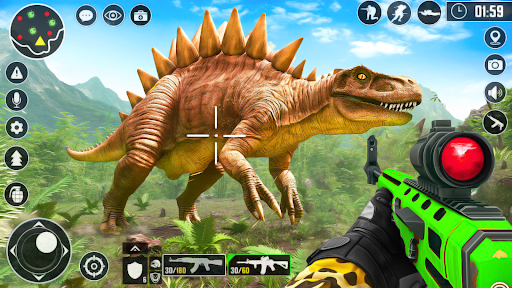 Dinosaur Hunter Shooting Games Screen 2