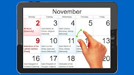 screenshot of Church Calendar 2024