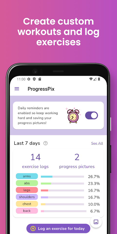 ProgressPix: Exercise Journalのおすすめ画像1