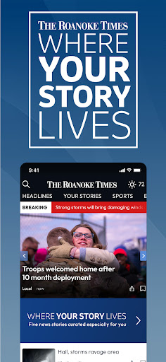 Android application The Roanoke Times screenshort