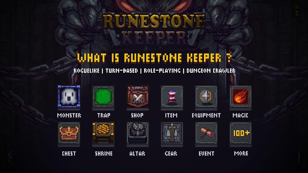 Runestone Keeper 1.3.18 APK + Mod (Unlimited money) untuk android