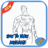 How to Draw Aquaman icon