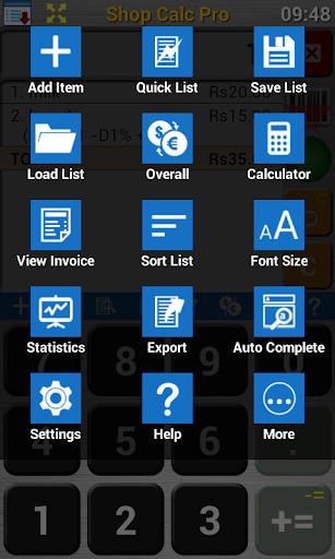 Screenshot of Shopping List Grocery & Budget