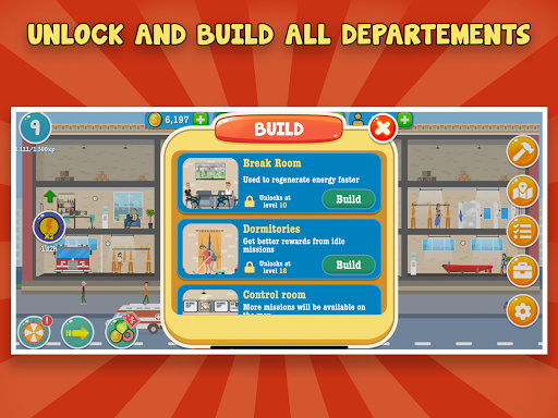 Fire Inc: Classic fire station tycoon builder game 1.0.22 screenshots 8