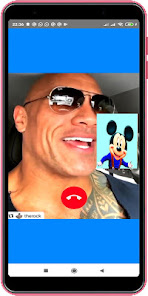 Screenshot 4 The Rock Video Call (Dwayne Jo android