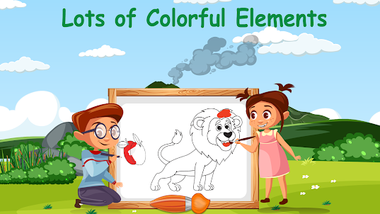 Coloring Book Games for Kids