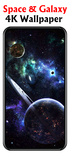 Space & Galaxy Wallpaper HD 4Kのおすすめ画像2