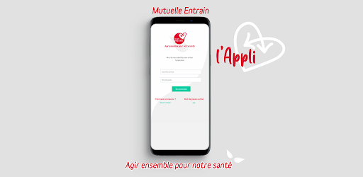 Android application Mutuelle Entrain screenshort
