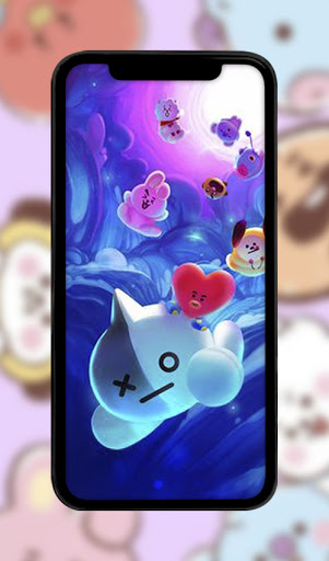 Screenshot of Cute BT21 Wallpaper Full HD