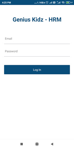 Android application GK MyTimetrack screenshort