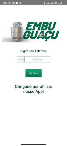 Android application Liquigás Embu Guaçu screenshort