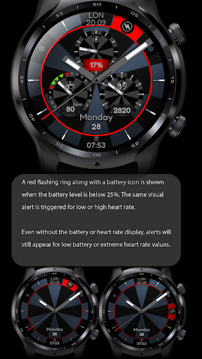 Analog Watch Face CUE132 screenshot 4