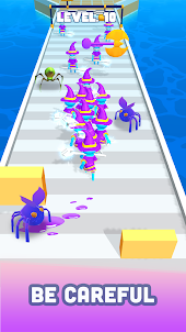 Spider Train: 3D Run Master