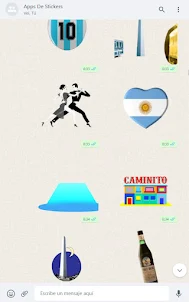 Argentina Stickers Animados