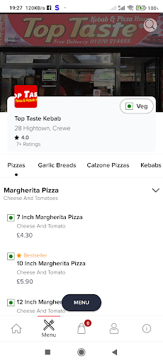 Top Taste Kebab Screen 2