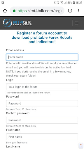 Android application Forex Robots, Forex Signals, F screenshort