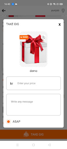 Instantgig Business Screen 3