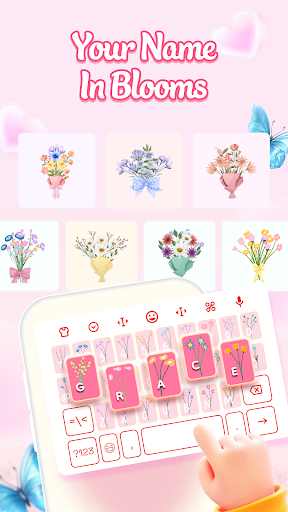 Blom: Flower Language Keyboard Screen 2