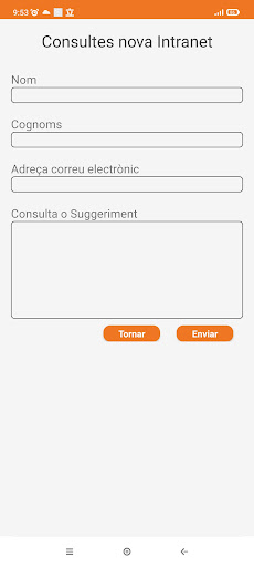 Intranet de Hospital Sant Pau Screen 3