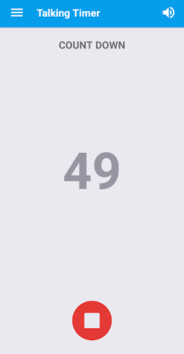 Talking Timer Screen 3