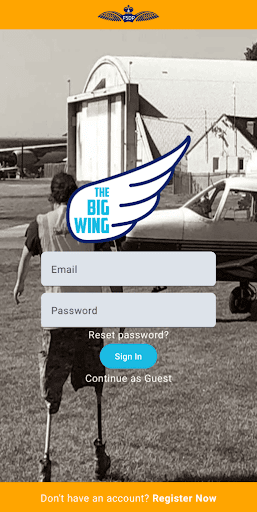 Android application The Big Wing screenshort