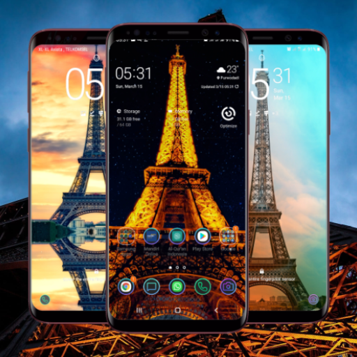Eiffel Tower Wallpaper logo