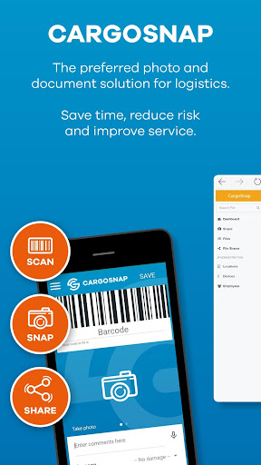 Android application Cargosnap screenshort