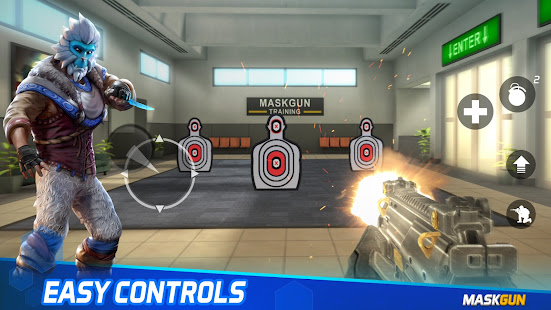 MaskGun: FPS Multiplayer - Online Shooting Games 2.800 Screenshots 12