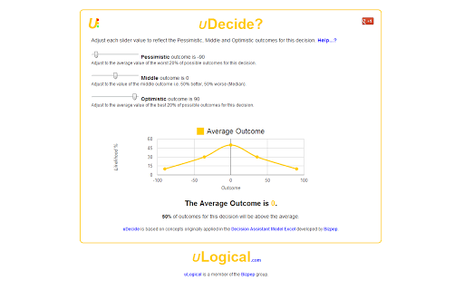 uDecide Screen 2