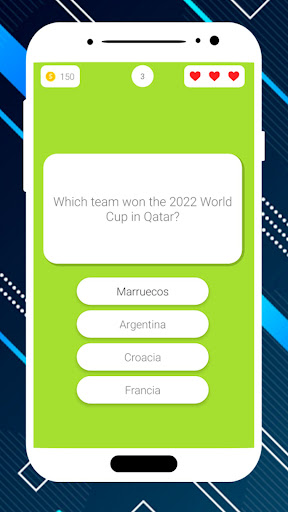Android application Football Questions screenshort