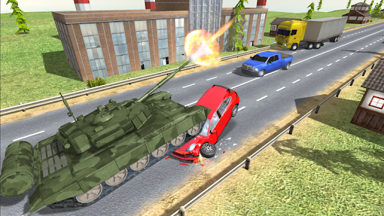 Tank Traffic Racer v 1.4 [Много денег] 2