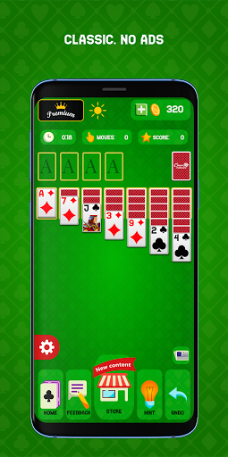 Classic Solitaire - Without Ads 2.2.4 screenshots 1